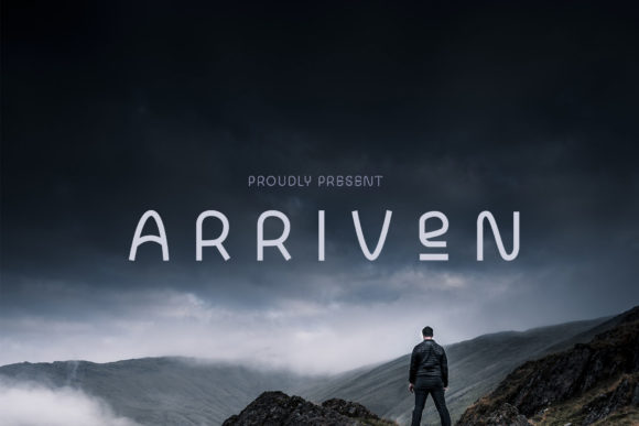 Arriven: A Vintage Display Font with Modern Versatility