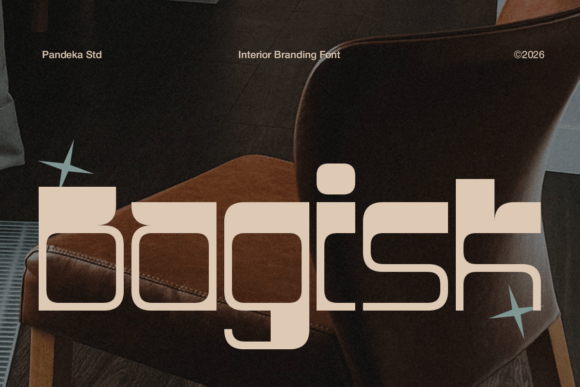 Bagisk: The Geometric Typeface for Modern Interior Branding