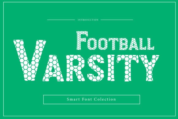 Football Varsity: The Font That Brings Game-Day Energy to Your Designs