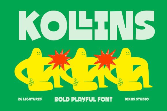 Kollins: A Hand-Drawn Font That Brings Energy to Your Projects