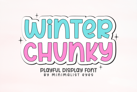 Meet Winter Chunky: A Bold Font for Unforgettable Designs