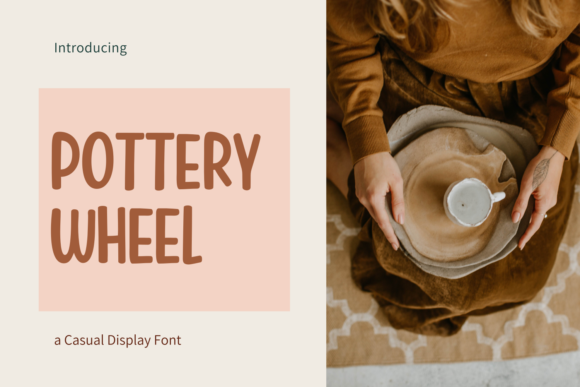 Pottery Wheel: A Display Font with Artisan Soul