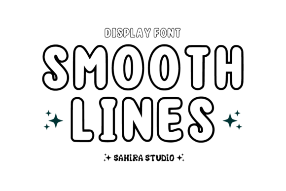 Smooth Lines: A Playful Font for Bold, Modern Branding