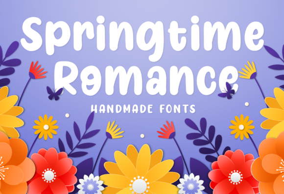Springtime Romance: A Font That Brings Whimsy to Your Work