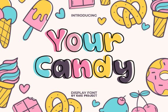 Sweeten Your Designs with the Playful Your Candy Font