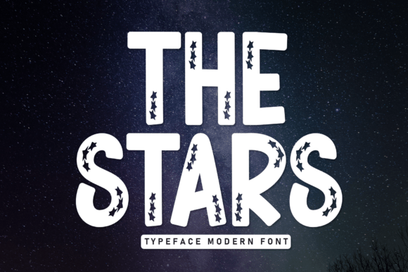 The Stars: A Display Font That Brings Sweetness to Design