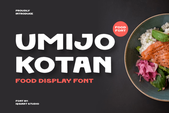 Umijo Kotan: The Bold Display Font for Modern Creatives